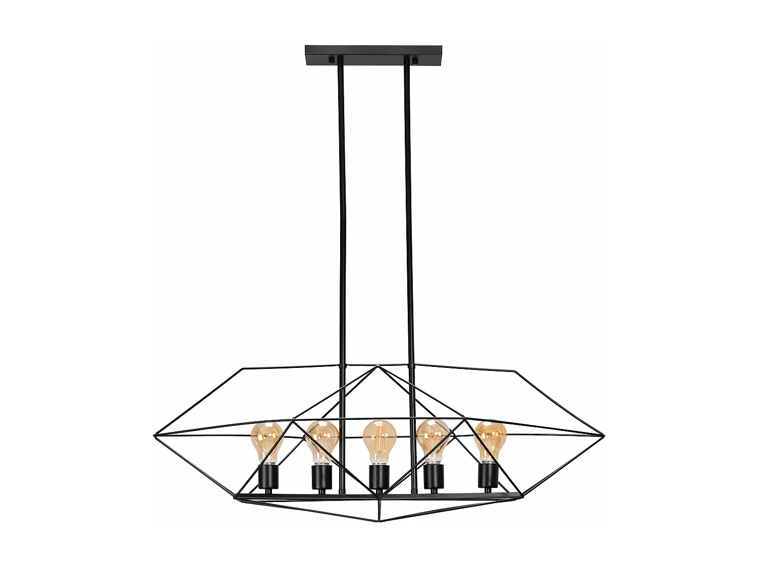 Lampe Suspendue Toolight App1037-5Cp Black