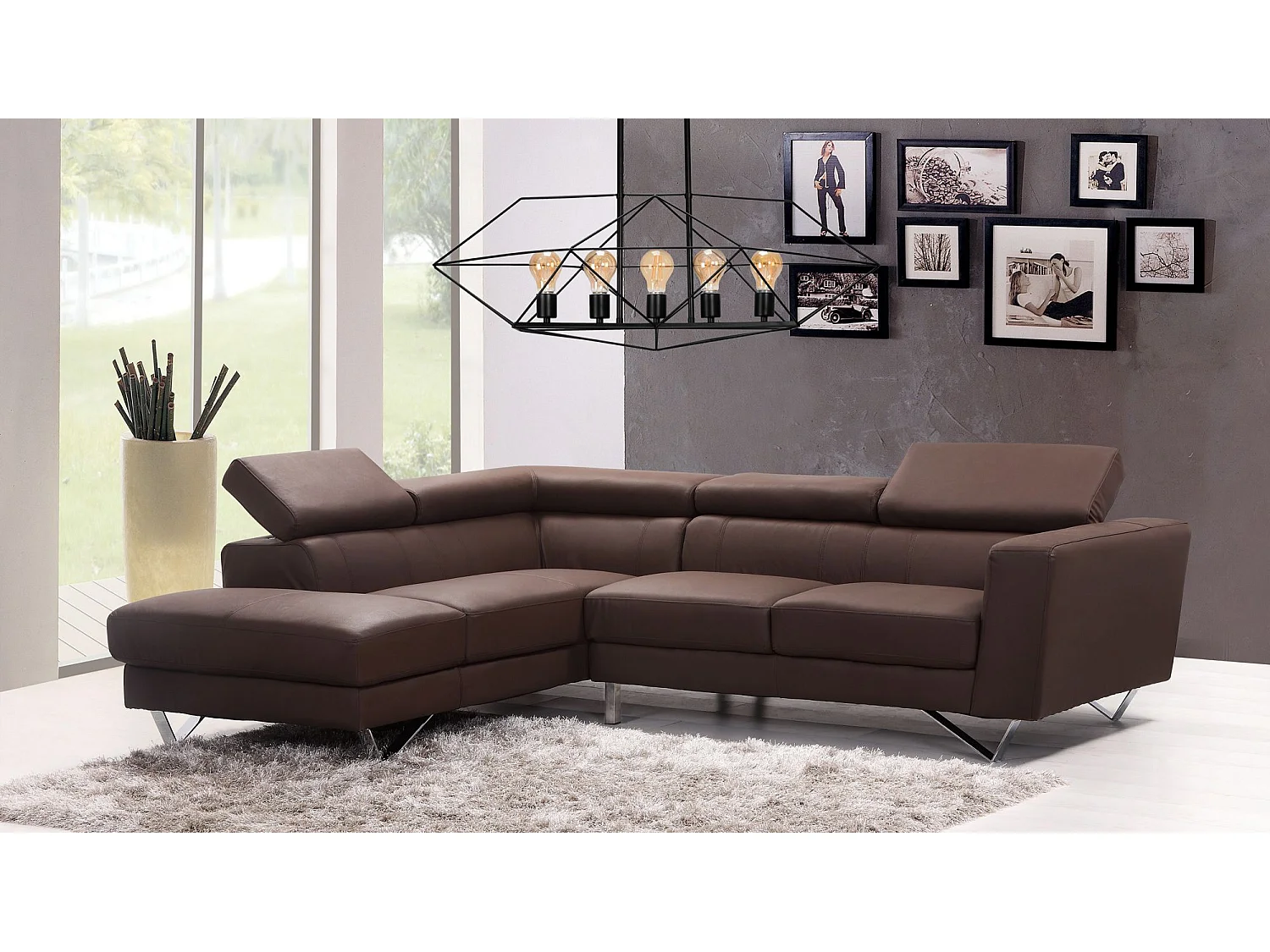 Lampe Suspendue Toolight App1037-5Cp Black