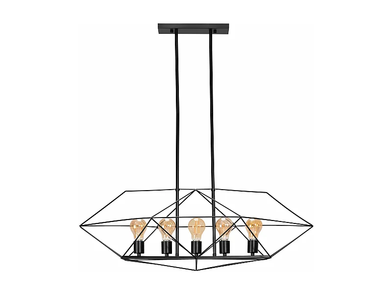 Lampada Toolight App1037-5Cp Black