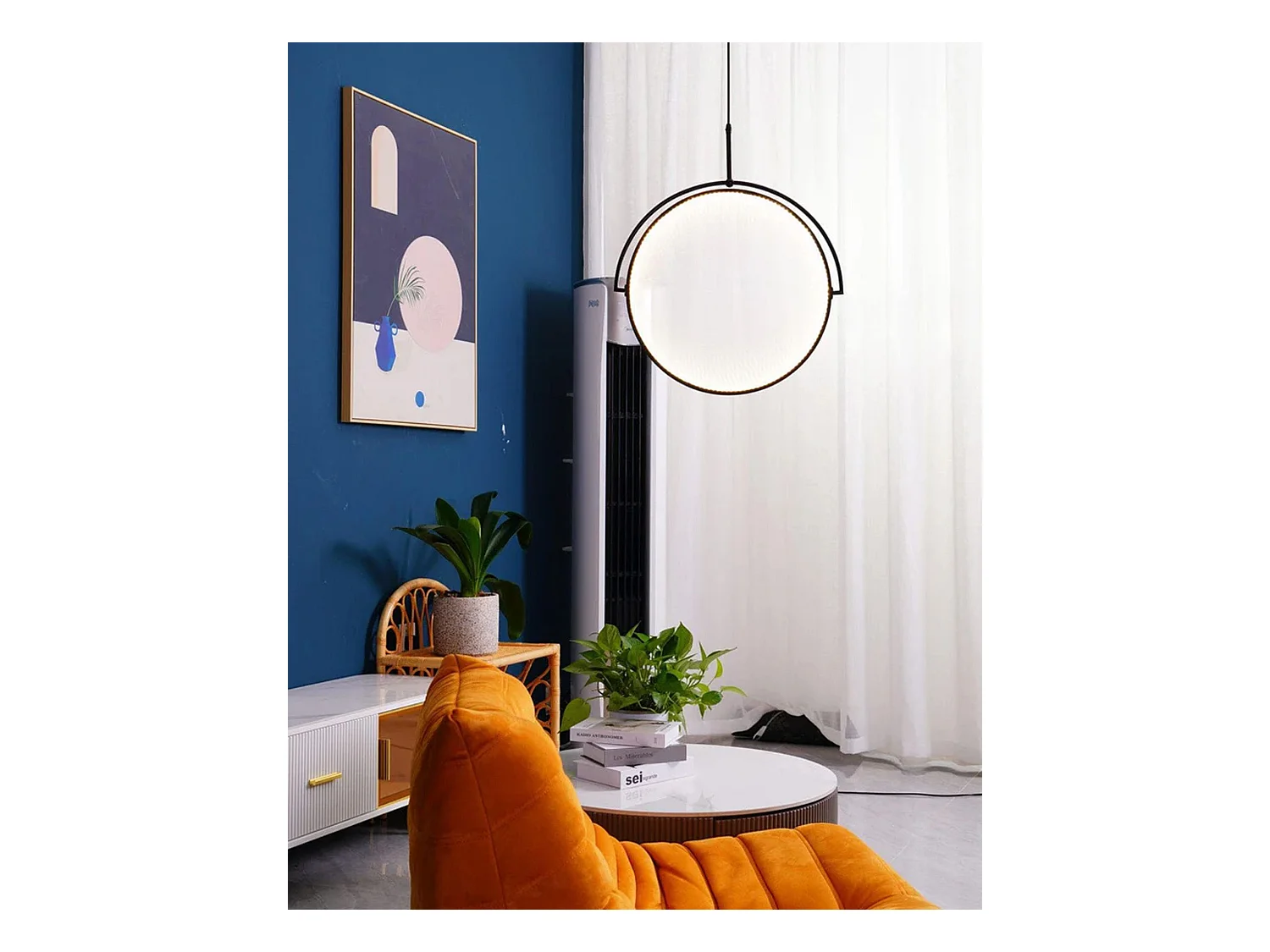 Lampe Suspendue Toolight Led App1426-C 35Cm Black