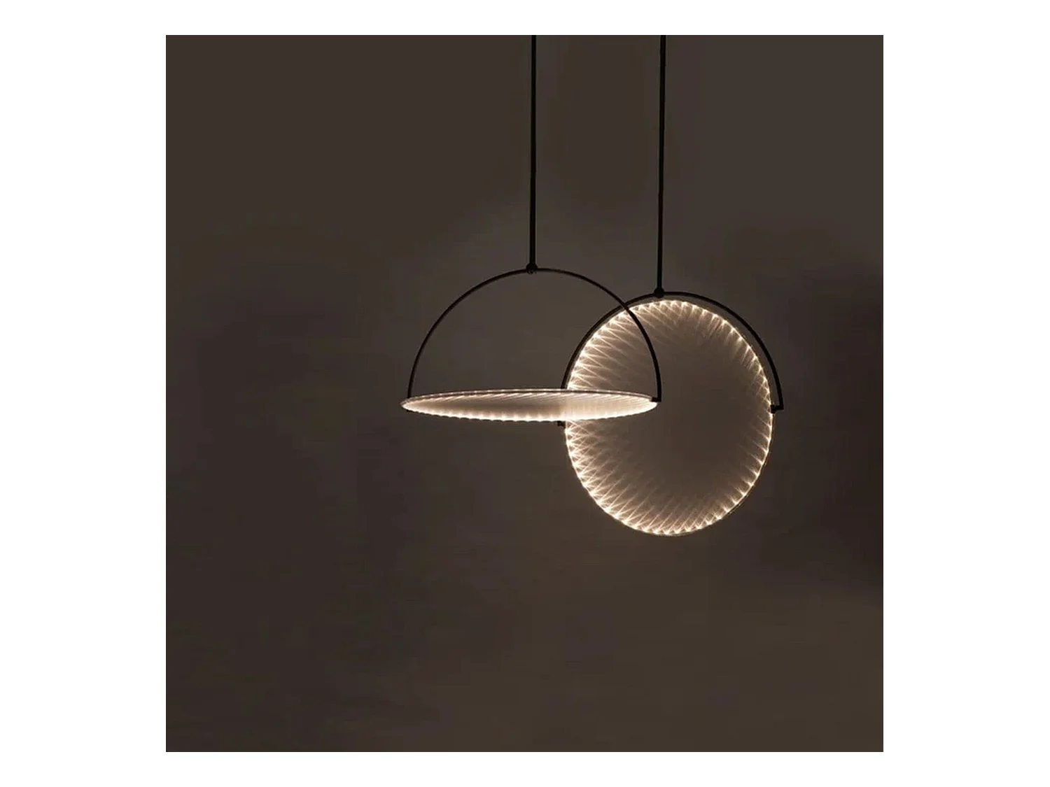 Lampe Suspendue Toolight Led App1426-C 35Cm Black