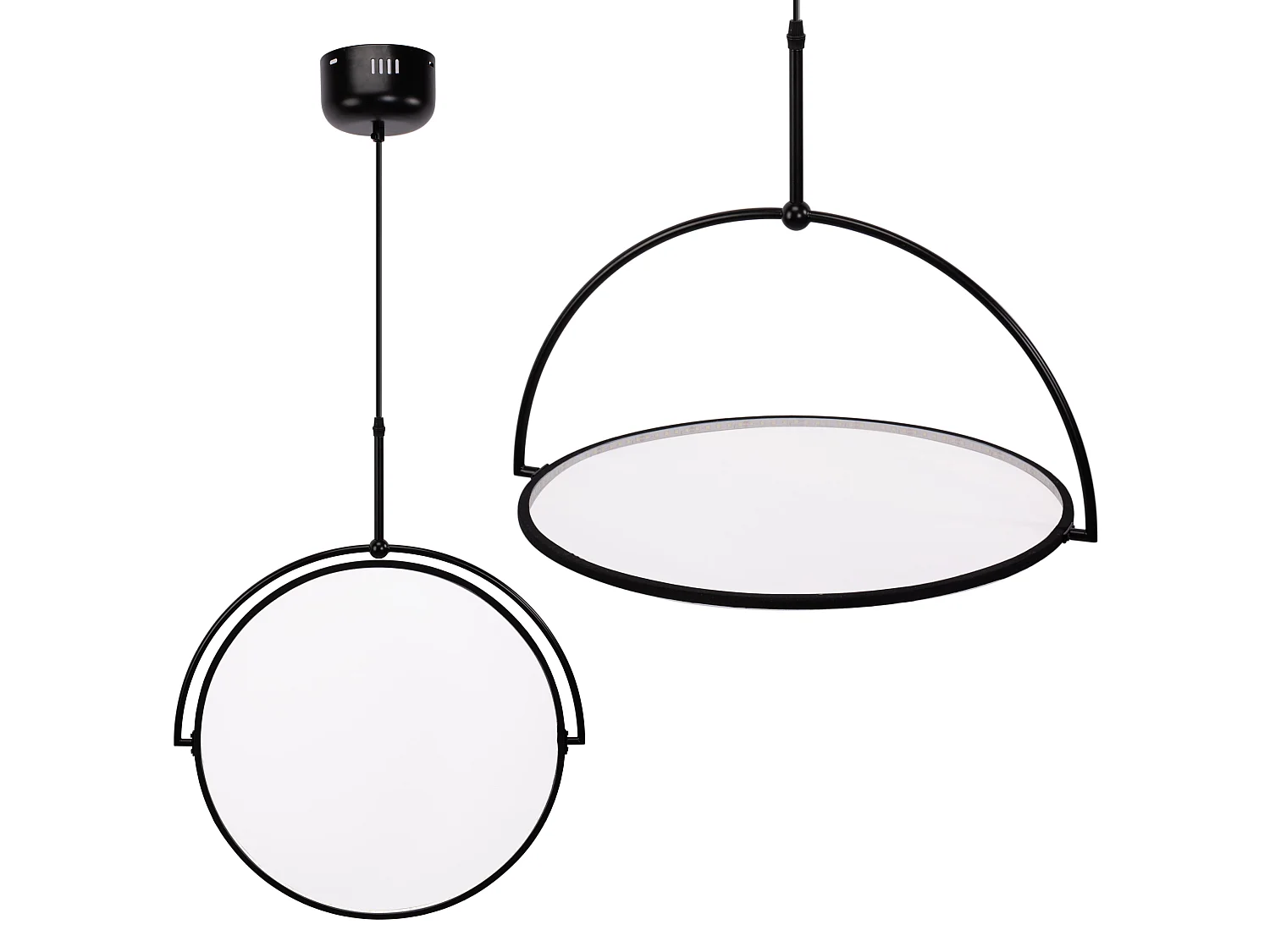 Toolight pendant ceiling lamp LED APP1426-C 35CM Black