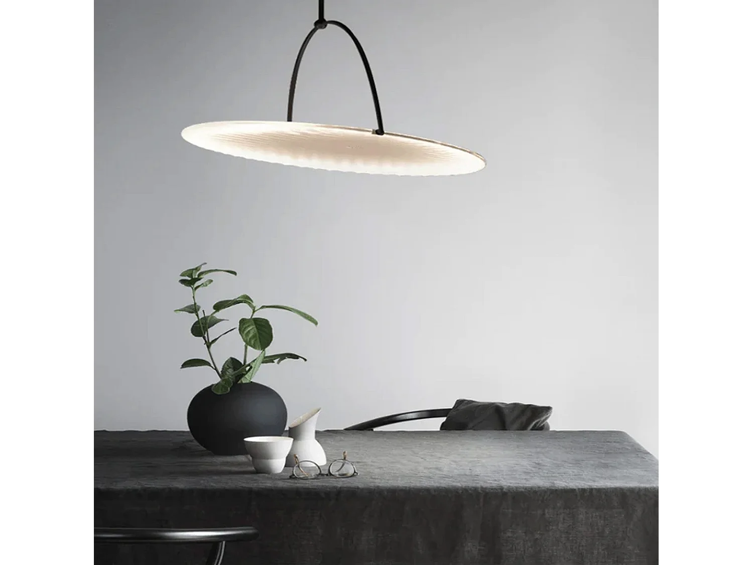 Toolight pendant ceiling lamp LED APP1426-C 35CM Black