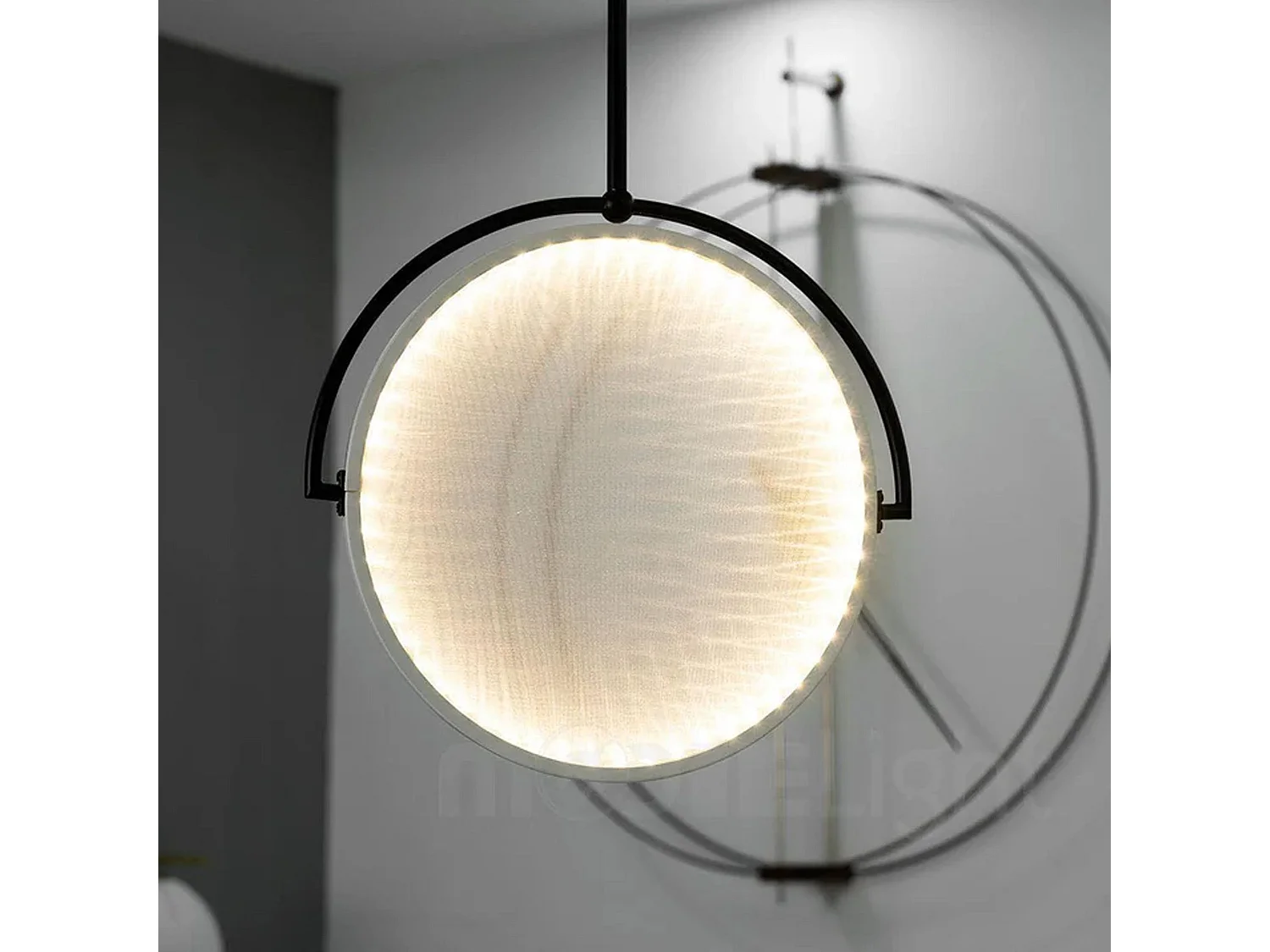 Toolight pendant ceiling lamp LED APP1426-C 35CM Black