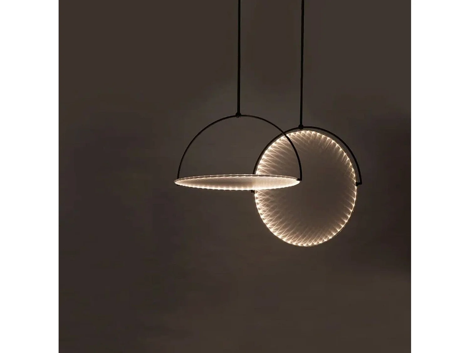 Toolight pendant ceiling lamp LED APP1426-C 35CM Black