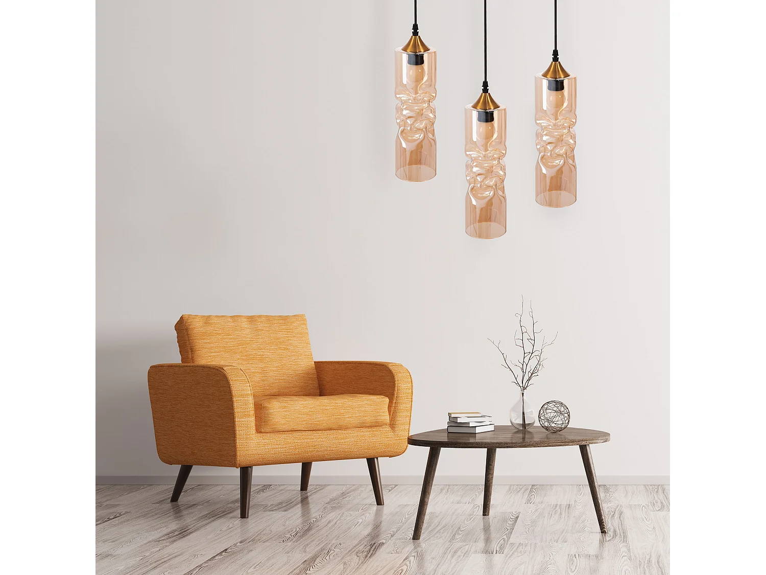 Lampe Suspendue Toolight App901-1Cp Gold