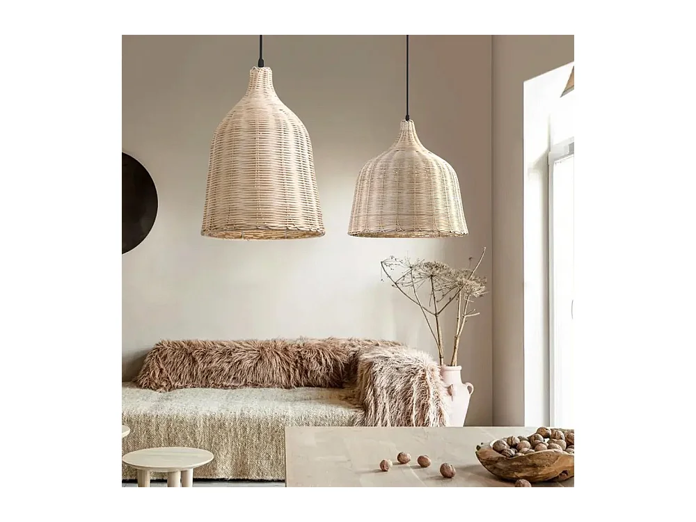 Lampe Suspendue Toolight App1646-1Cp Boho Beige