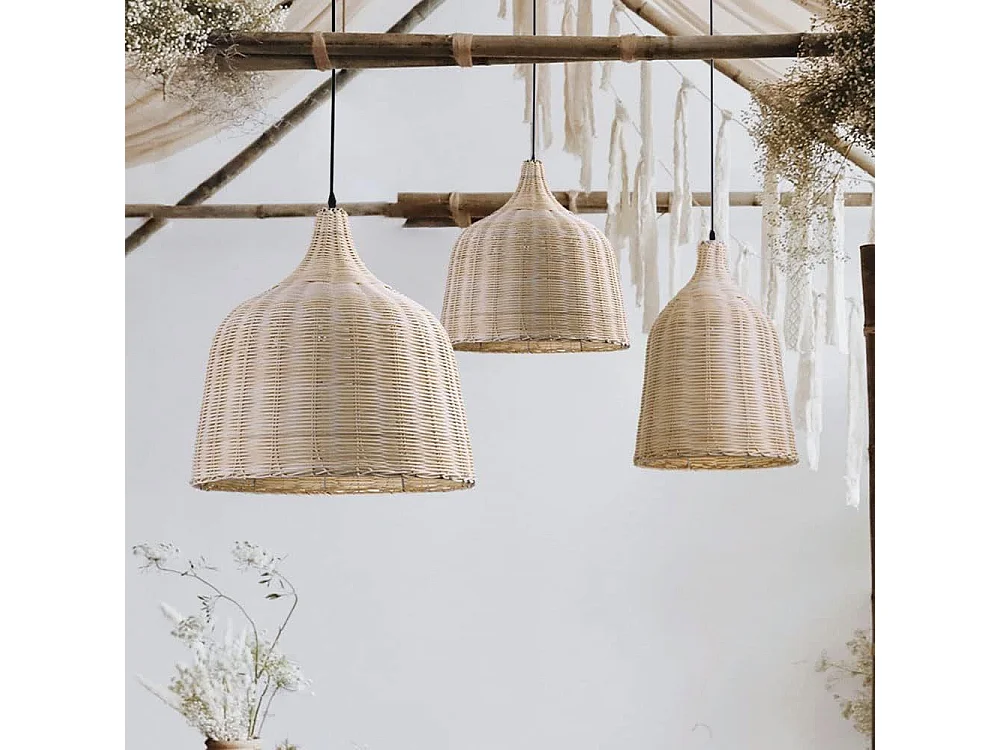 Lampe Suspendue Toolight App1646-1Cp Boho Beige