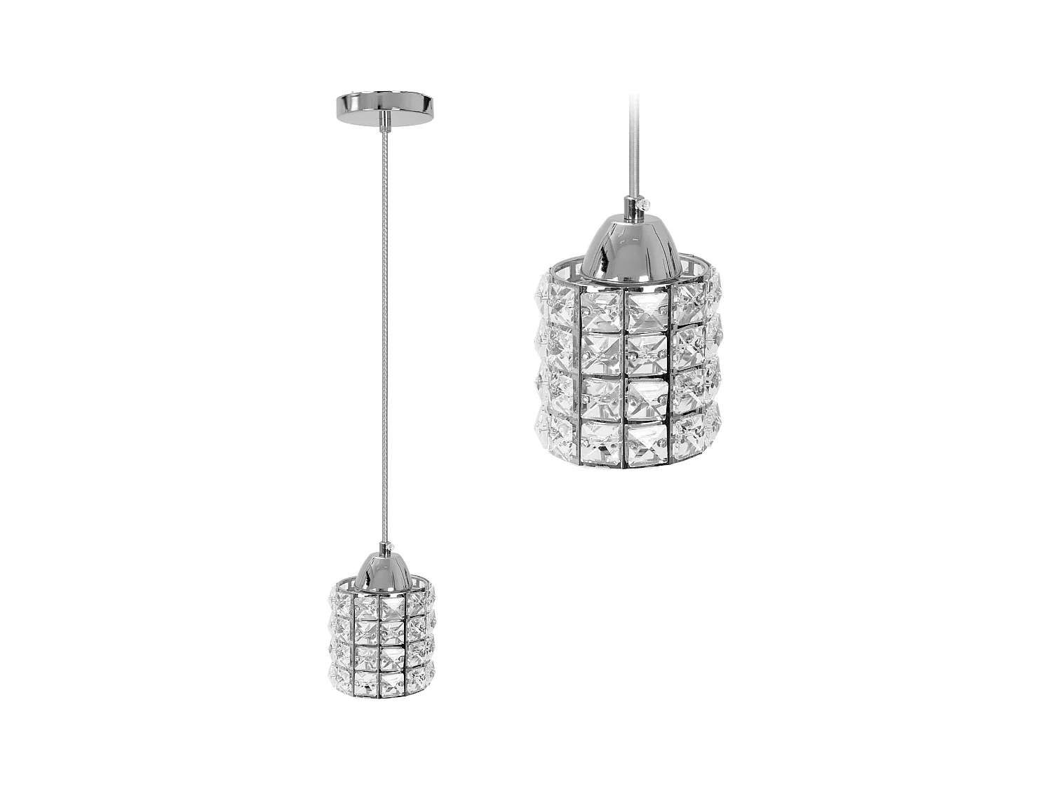 Lampe Suspendue Toolight App727-1Cp Chrome