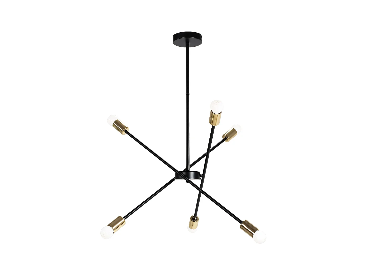 Lampe Suspendue Toolight App1116-6Cp Black