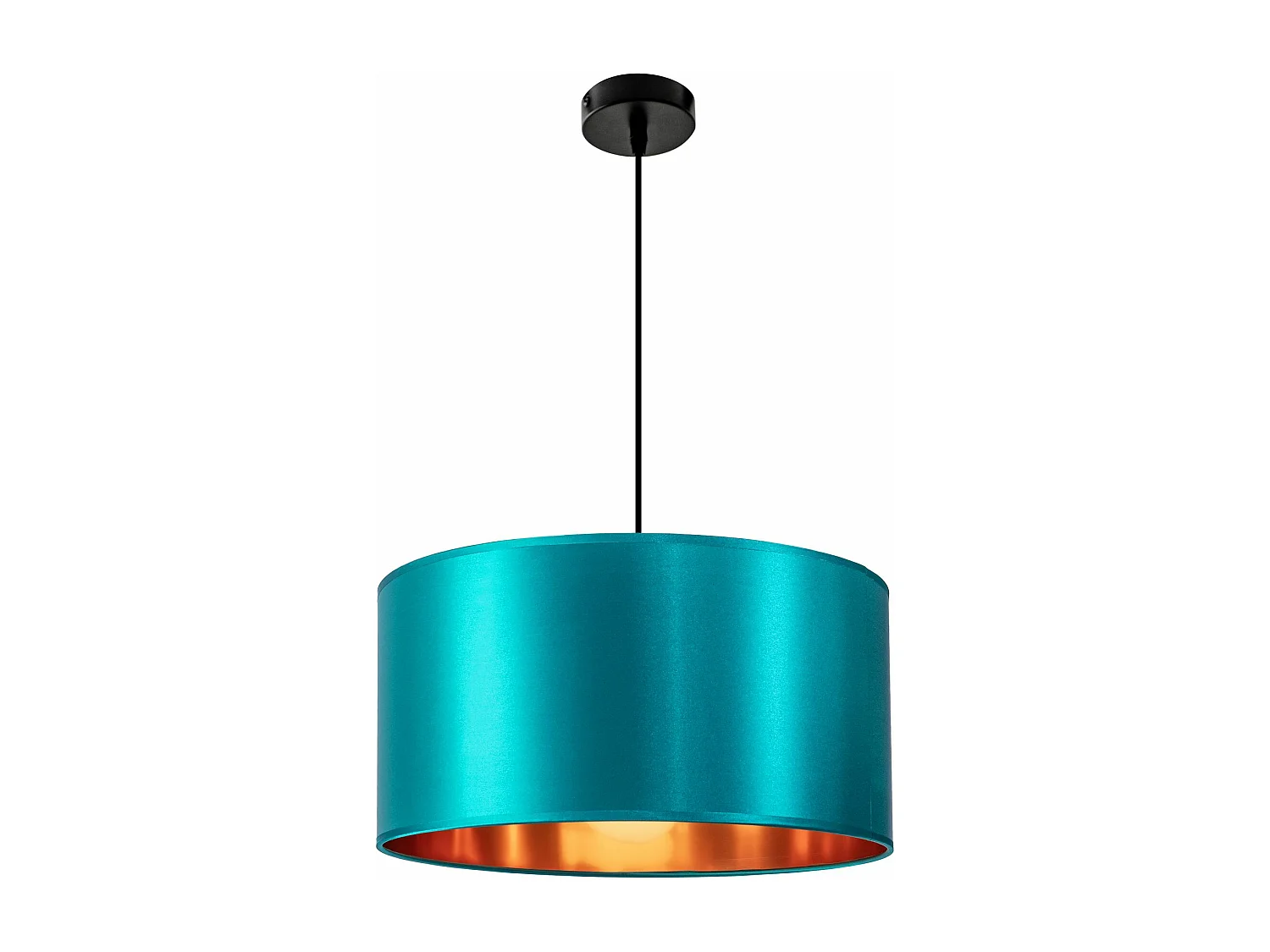 Candeeiro Suspenso Toolight App953-1Cp 36Cm Blue Gold