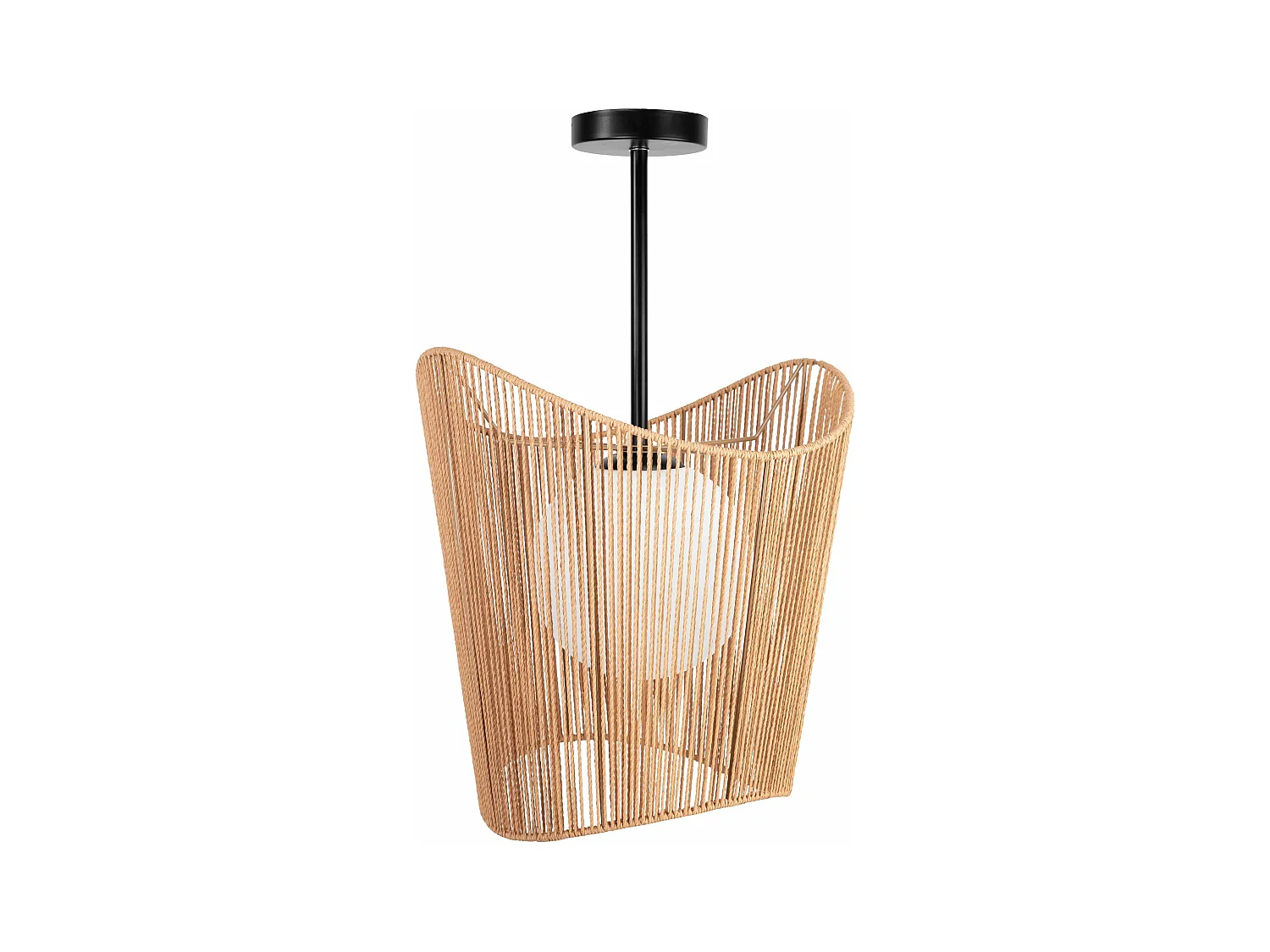 Lampe Suspendue Toolight App1588-1Cp Boho Beige