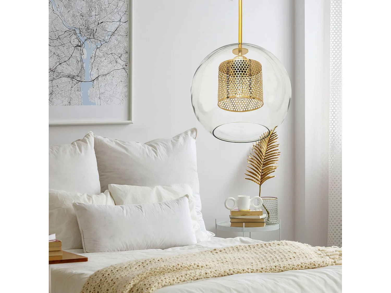 Hängelampe Toolight App554-1Cp 20Cm Gold