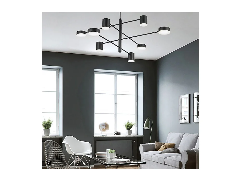 Lampe Suspendue Toolight App598-8C Black