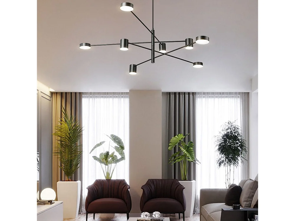 Lampe Suspendue Toolight App598-8C Black