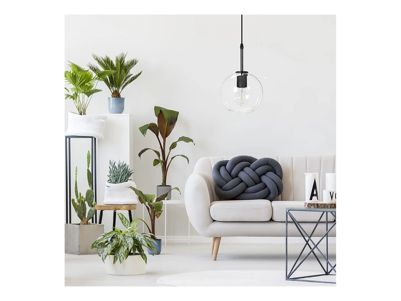 Lampe Suspendue Toolight App1176-1Cp Black