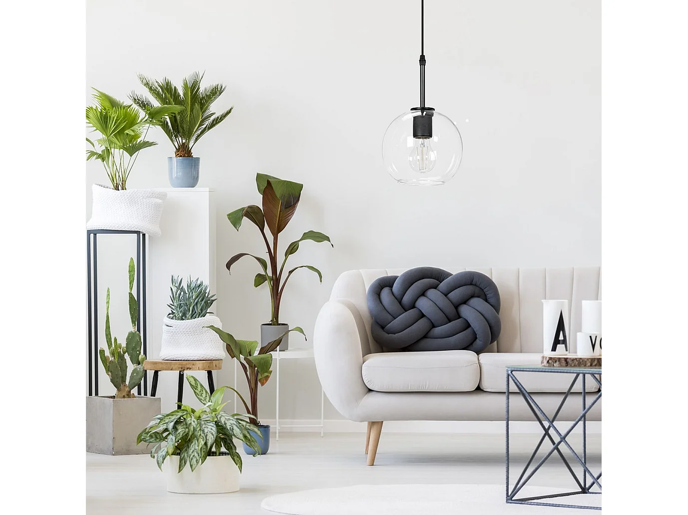 Lampe Suspendue Toolight App1176-1Cp Black