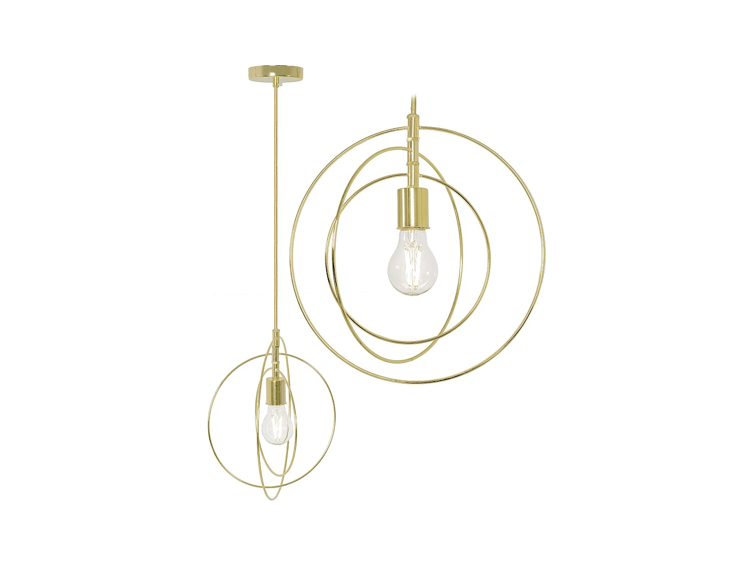 Lampe Suspendue Toolight App286-1Cp Gold