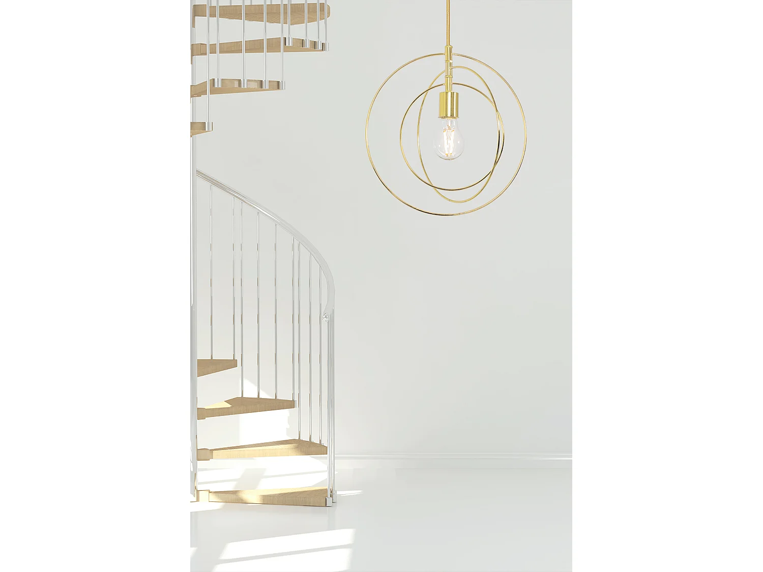 Lampe Suspendue Toolight App286-1Cp Gold