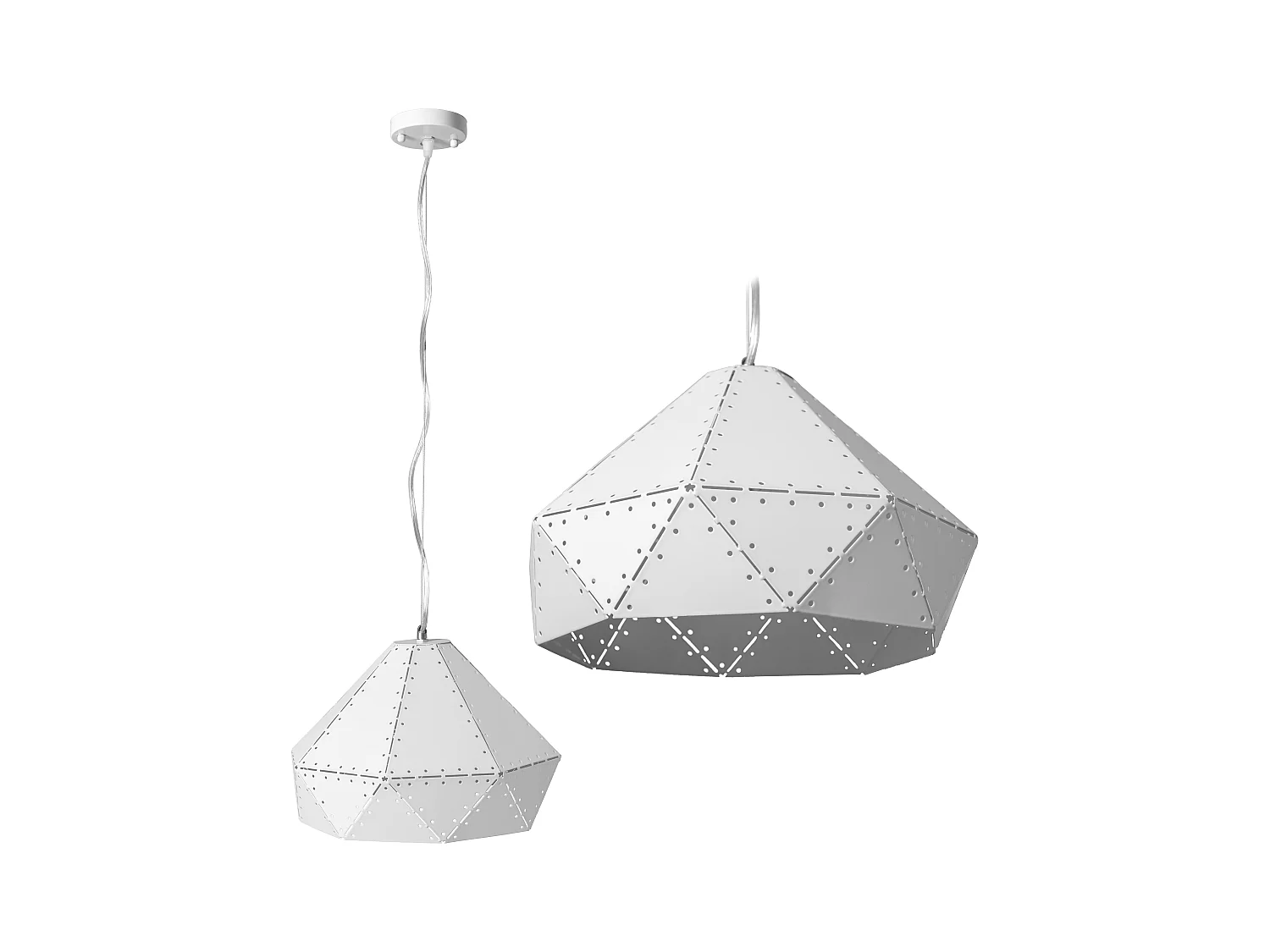 Lampe Suspendue Toolight App237-1Cp White