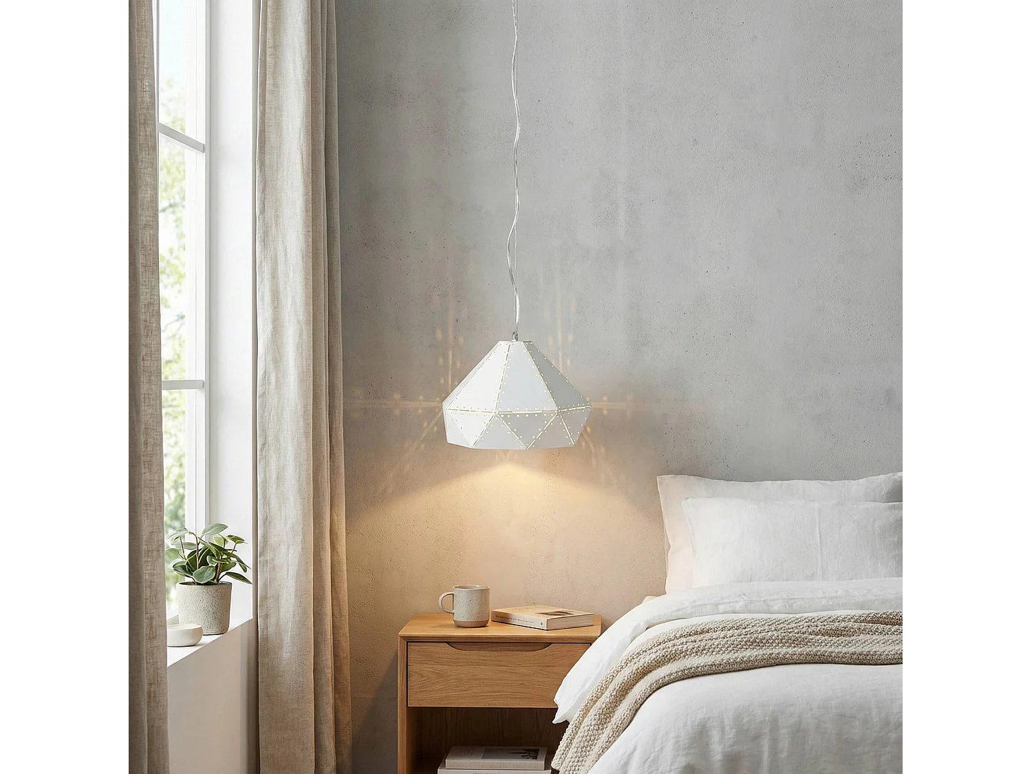 Lampe Suspendue Toolight App237-1Cp White