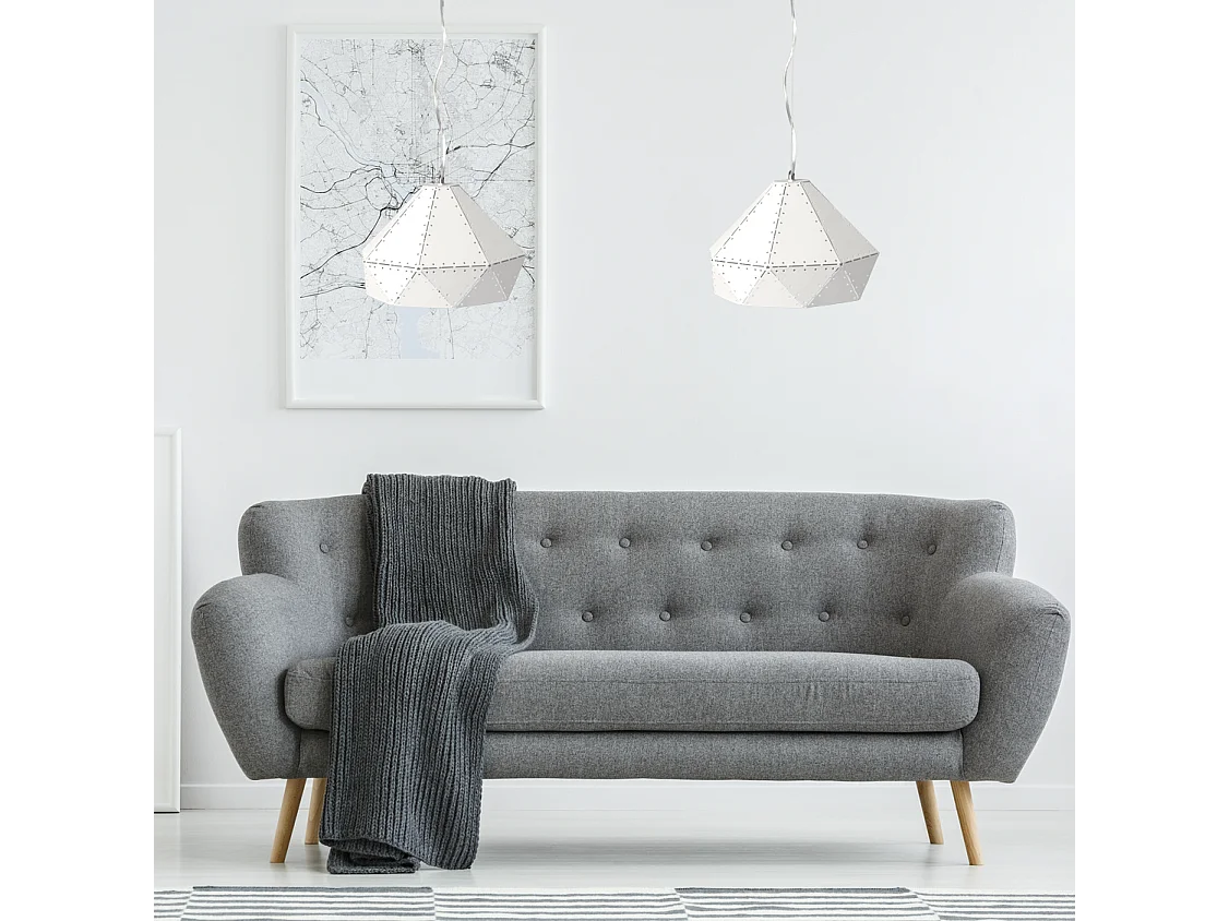 Lampe Suspendue Toolight App237-1Cp White