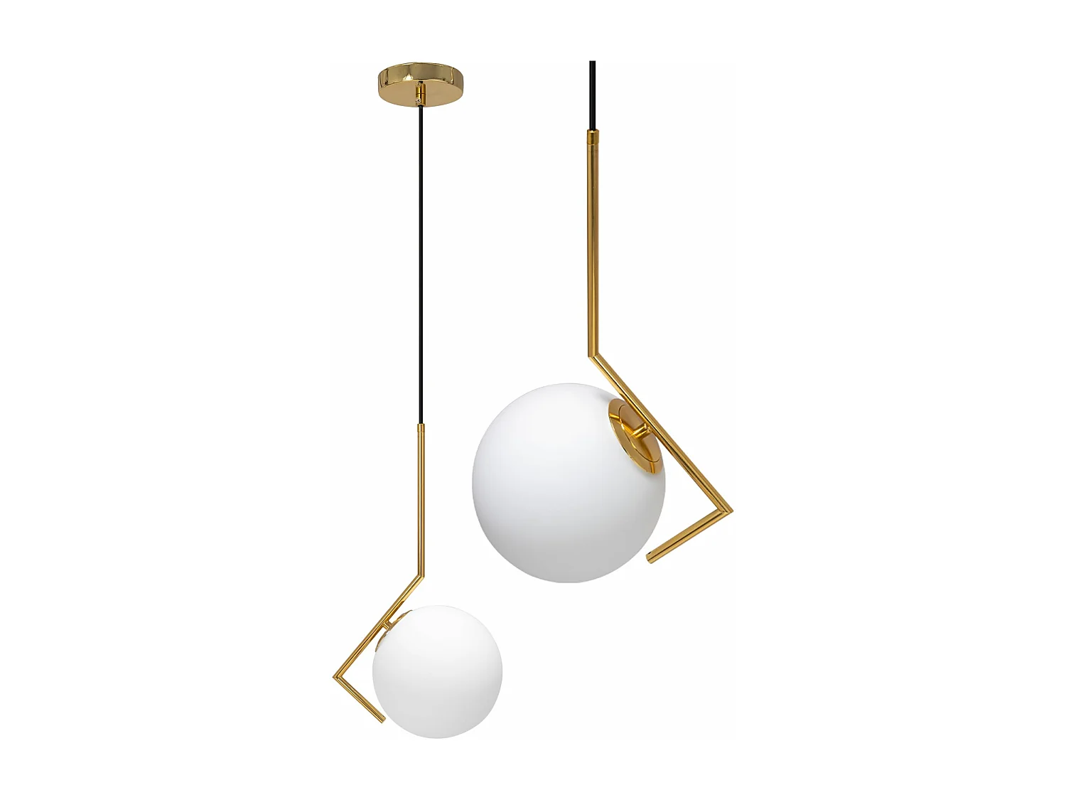 Lampe Suspendue Toolight App429-1Cp Gold