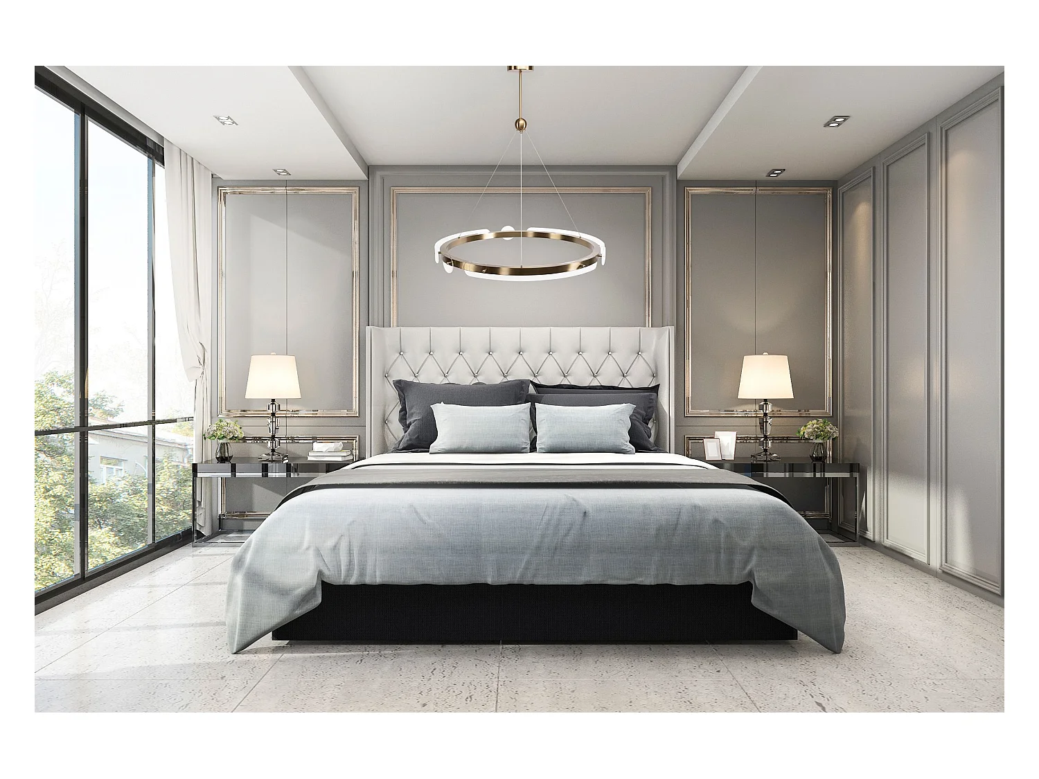 Hanglamp Toolight Led App1549-Cp Brush Gold