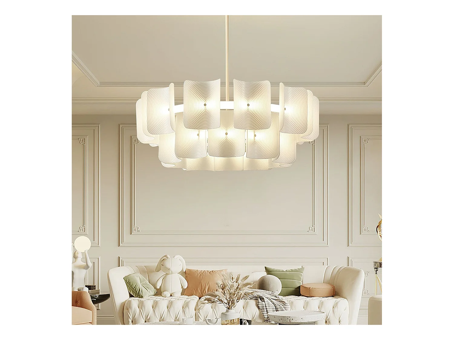 Lampe Suspendue Toolight Led App1671-1Cp White