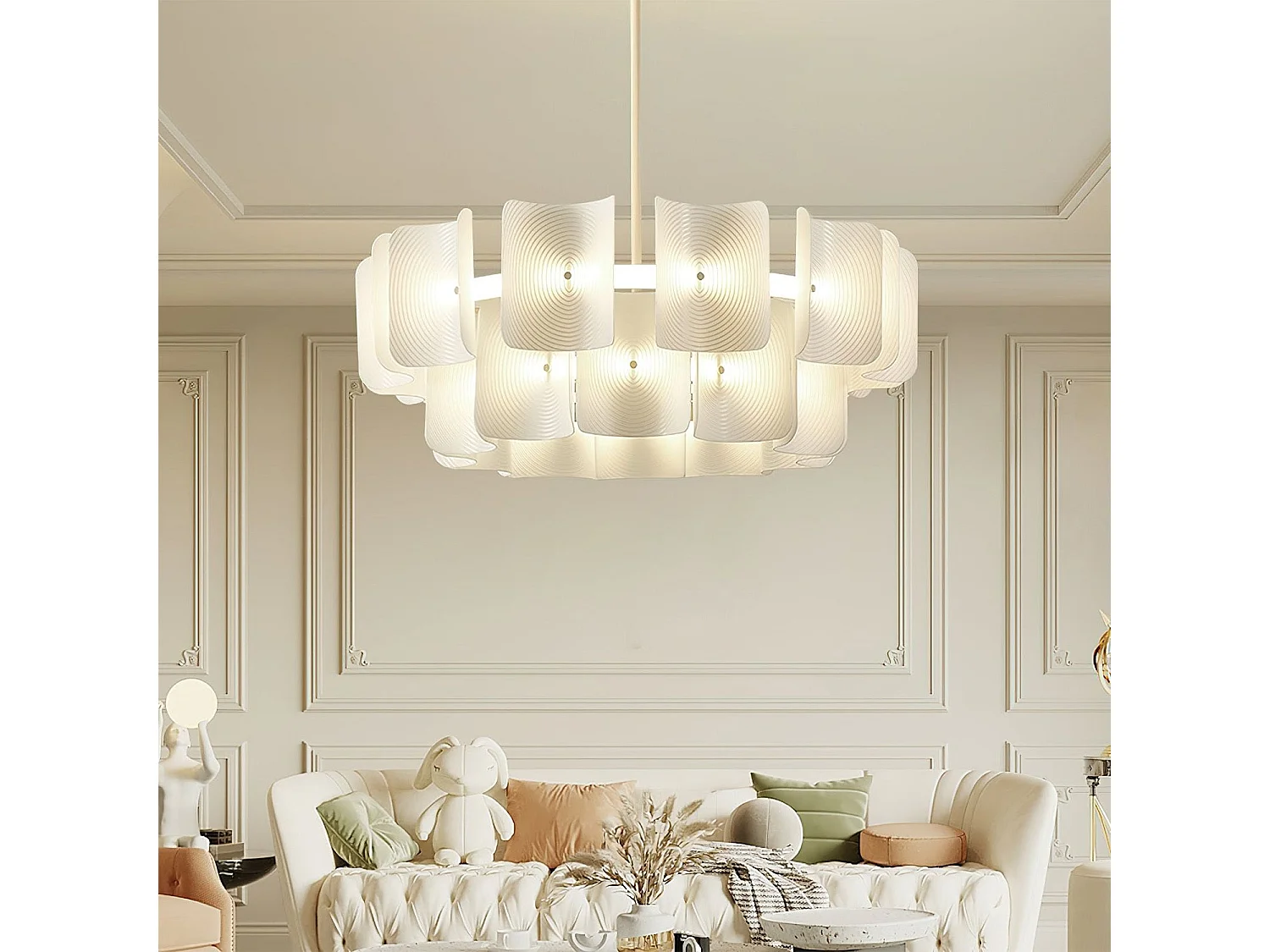 Candeeiro Suspenso Toolight Led App1671-1Cp White
