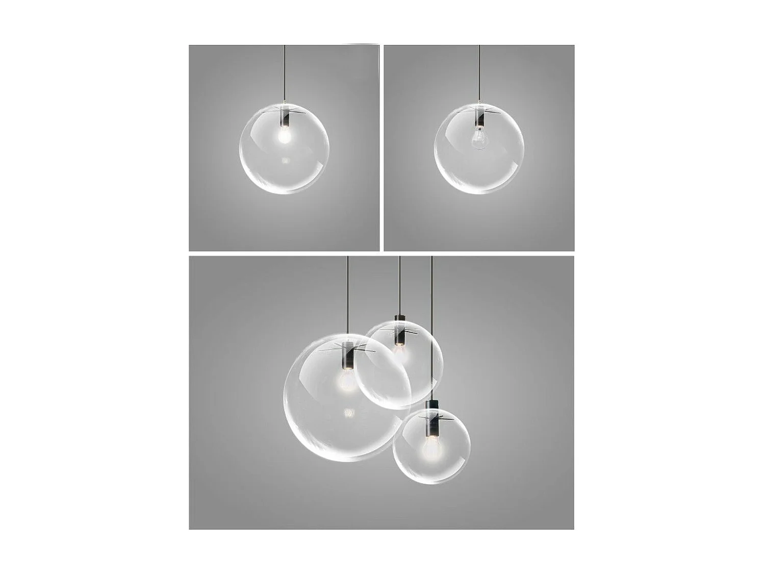 Lampe Suspendue Toolight App306-1Cp Lassi 20Cm Black