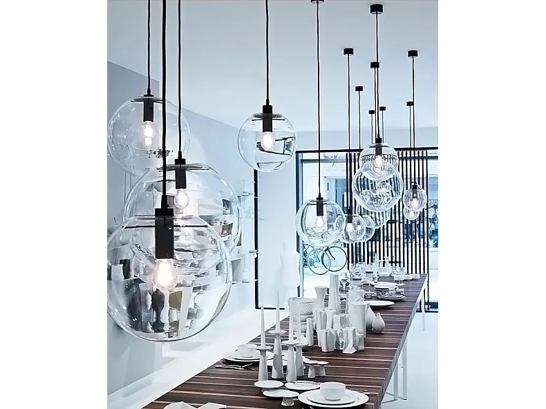 Lampe Suspendue Toolight App306-1Cp Lassi 20Cm Black