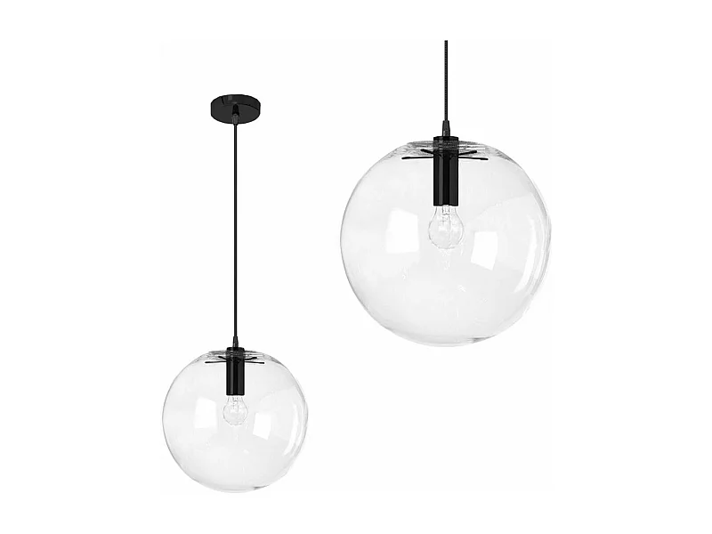 Lampe Suspendue Toolight App306-1Cp Lassi 20Cm Black