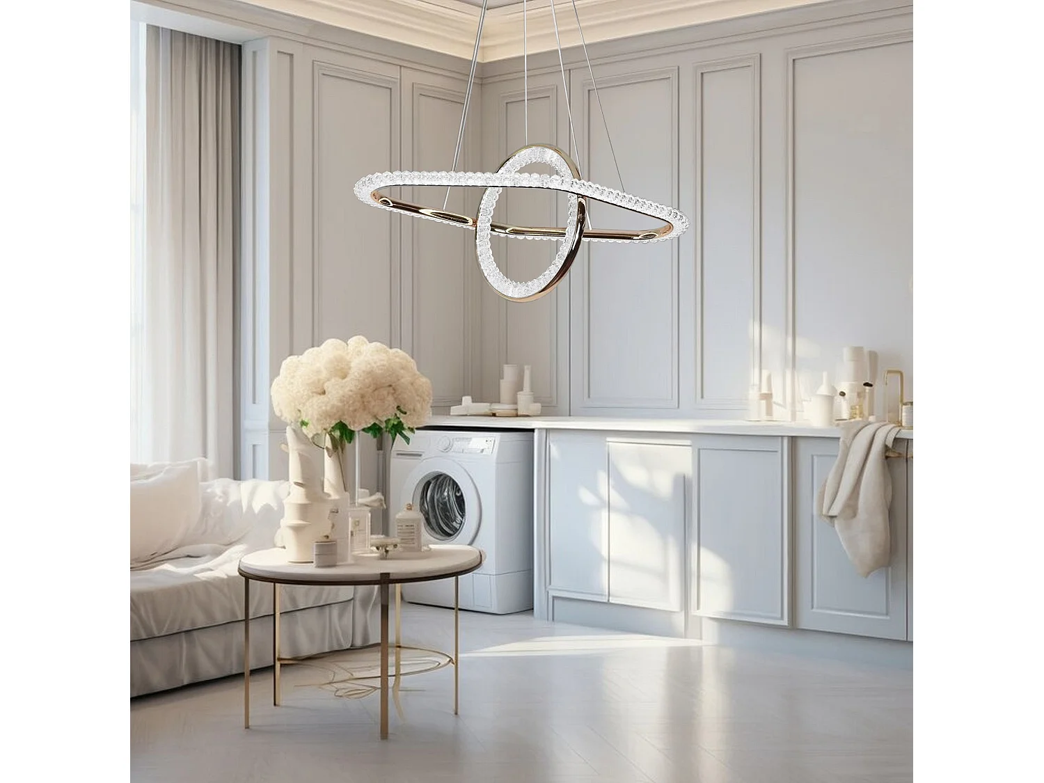 Lampe Suspendue Toolight Led G034-Cp Gold