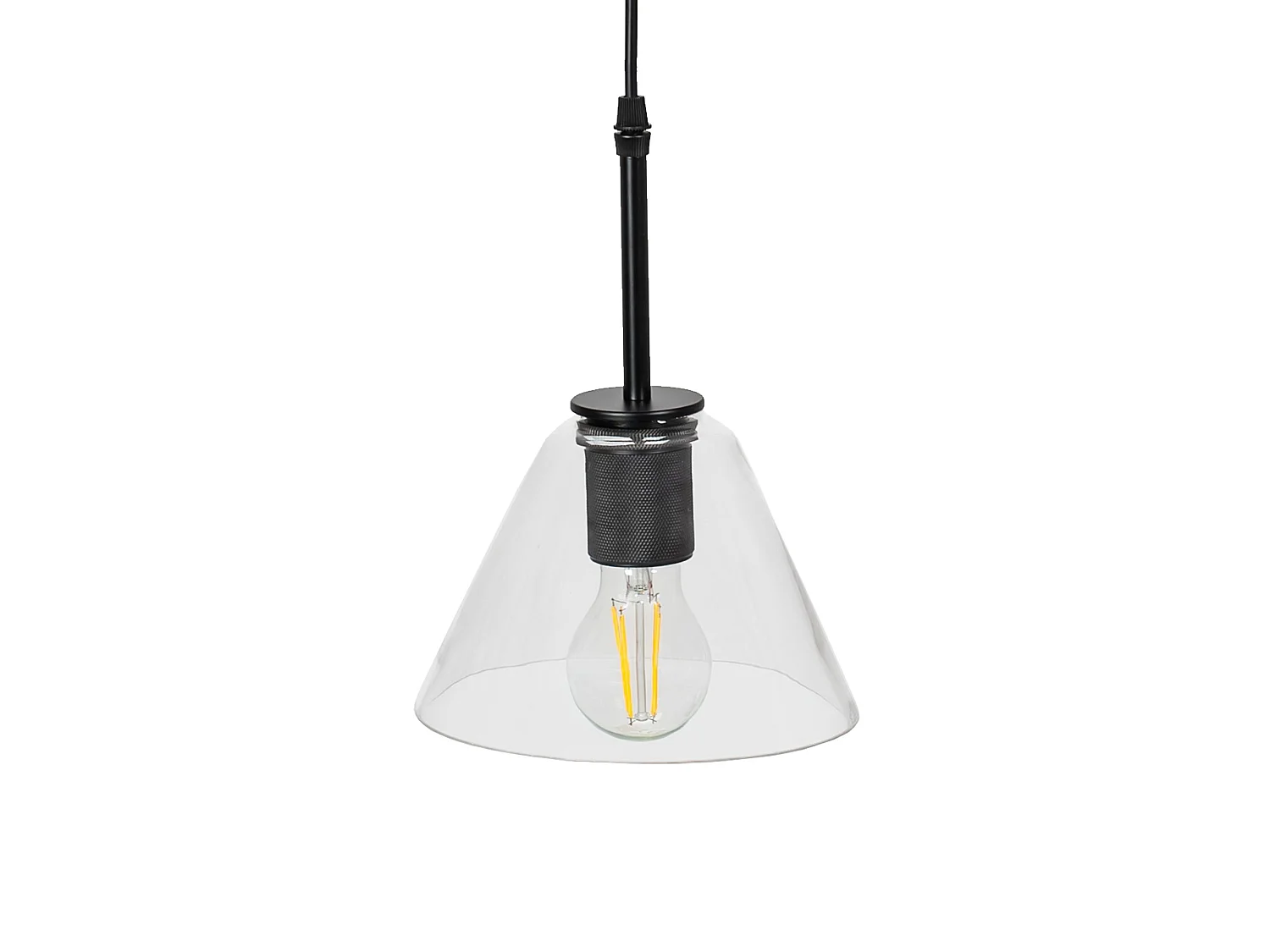 Candeeiro Suspenso Toolight App1178-1Cp Black