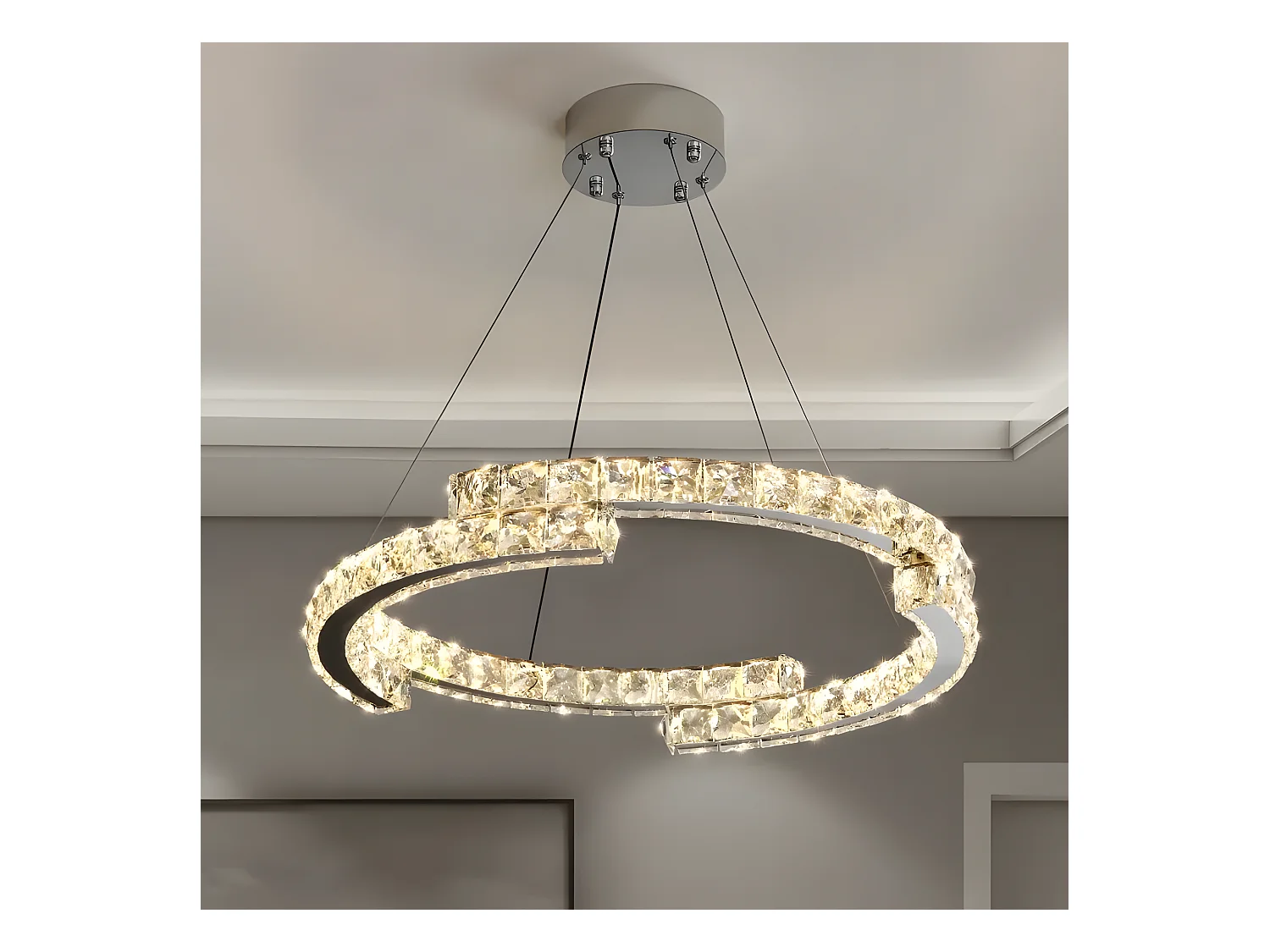 Lampe Suspendue Toolight Led App1556-Cp Gold