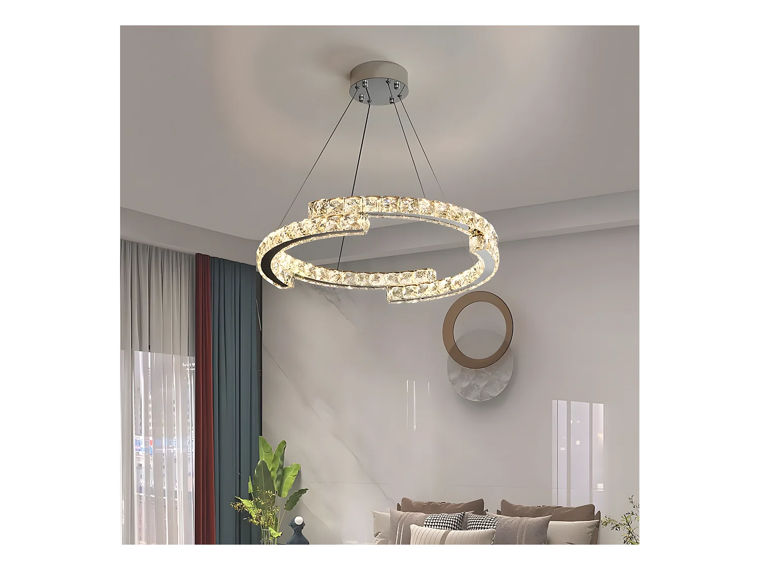 Lampe Suspendue Toolight Led App1556-Cp Gold