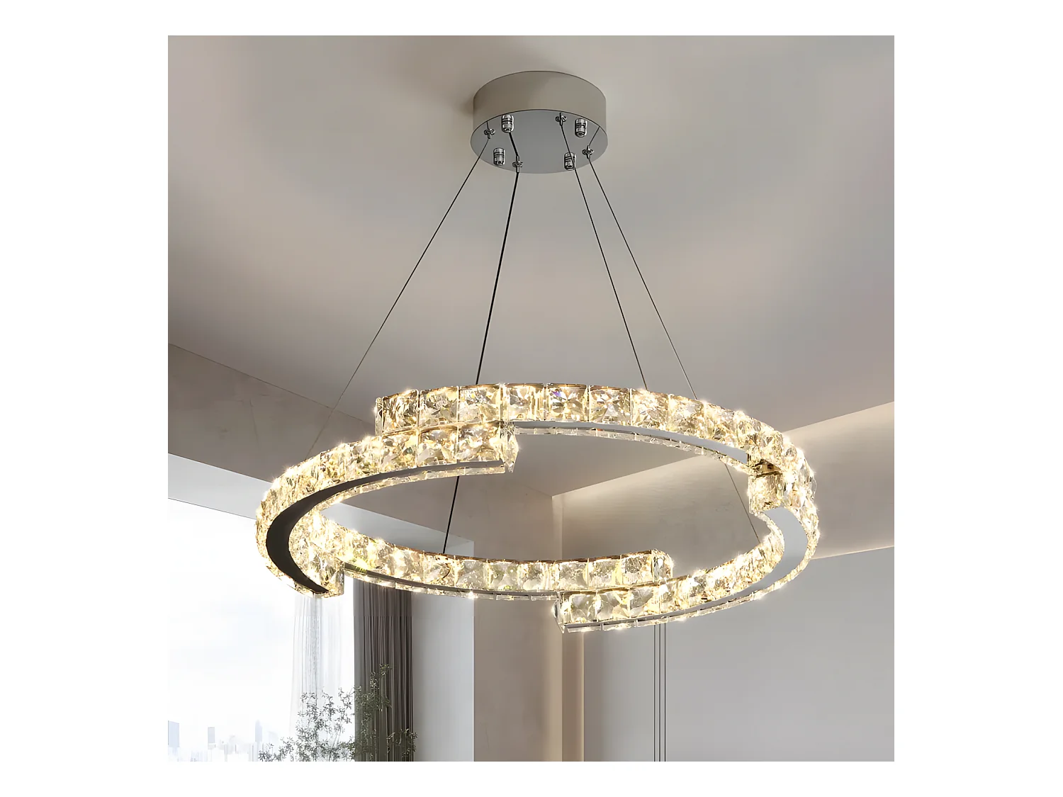 Lampe Suspendue Toolight Led App1556-Cp Gold