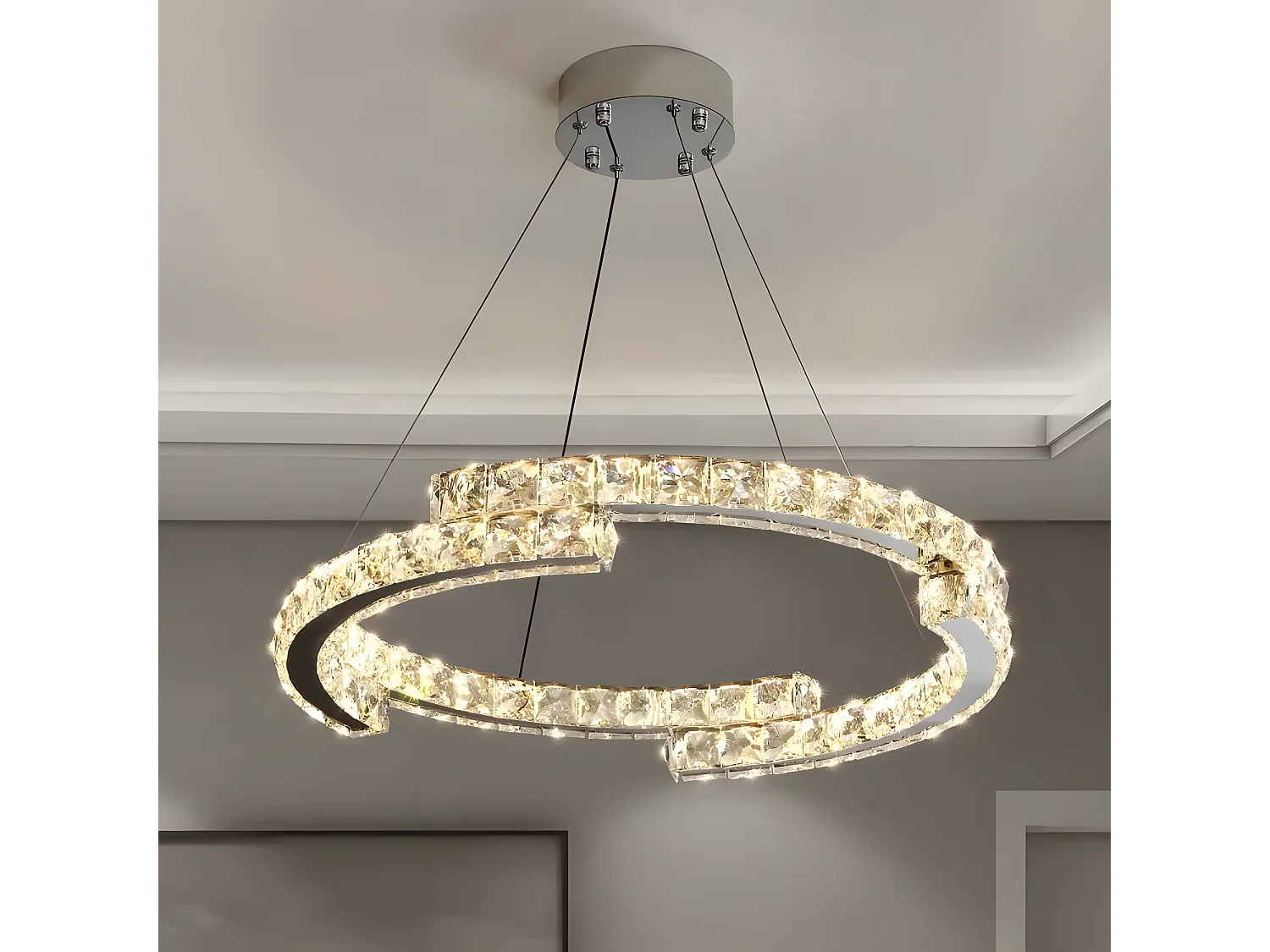 Lampe Suspendue Toolight Led App1556-Cp Gold