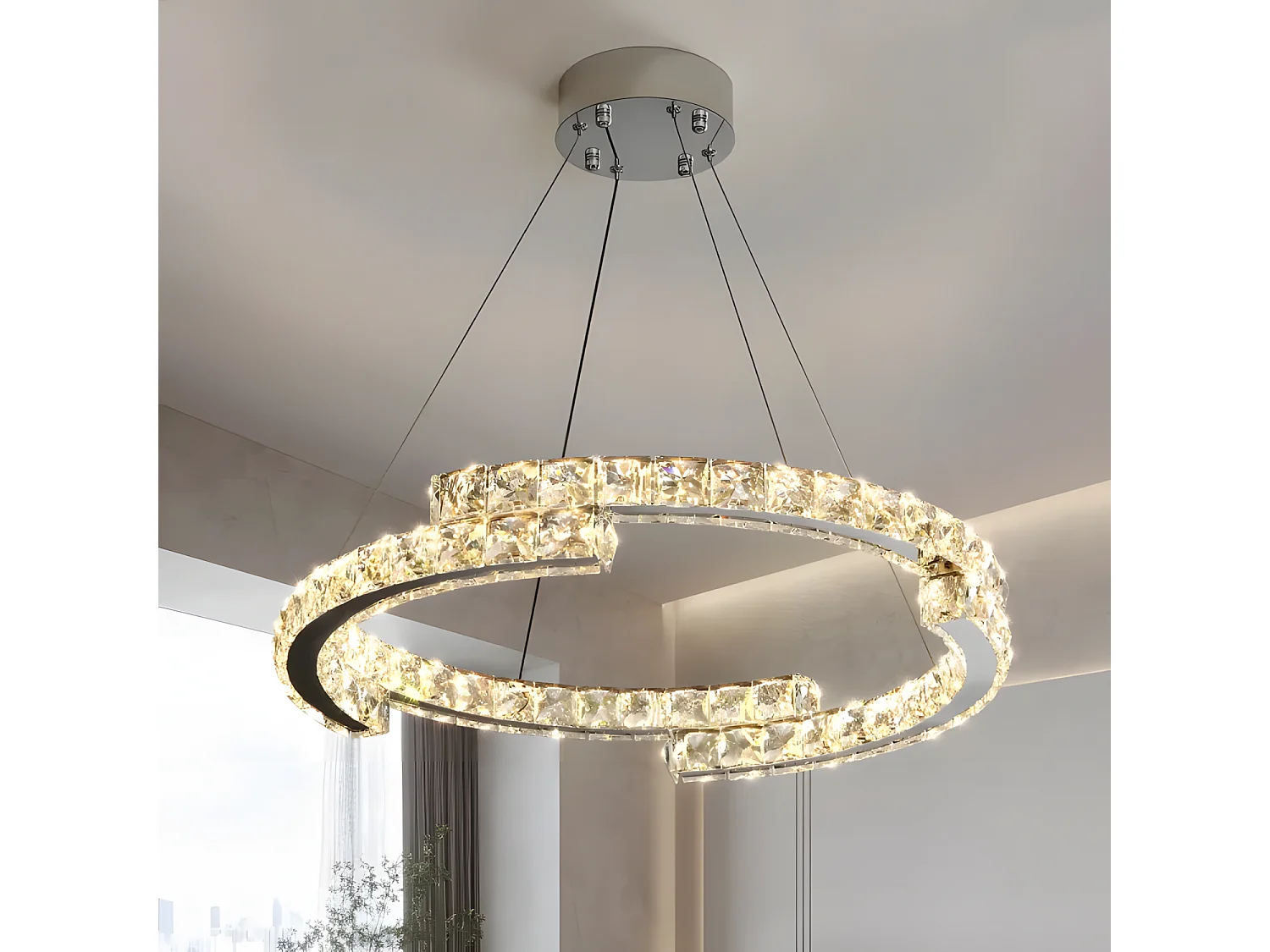 Lampe Suspendue Toolight Led App1556-Cp Gold