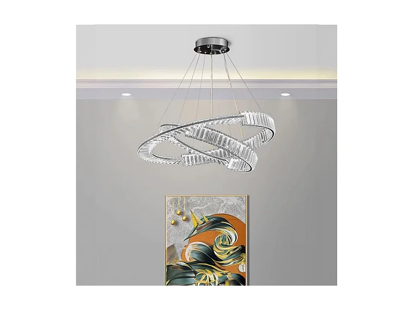 Lampe Suspendue Toolight Led App1525-Cp60/80 Chrome