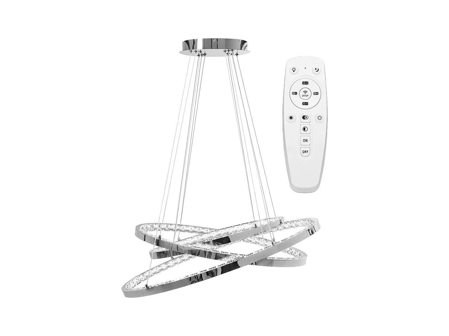 Lampe Suspendue Toolight App772-3Cp Light Grey