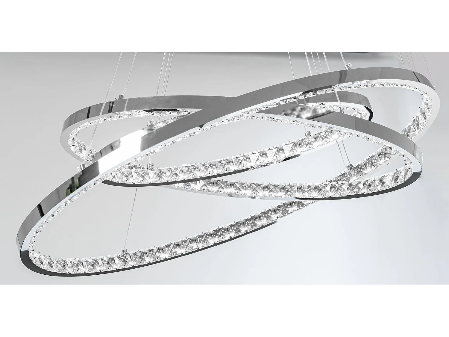 Candeeiro Suspenso Toolight App772-3Cp Light Grey