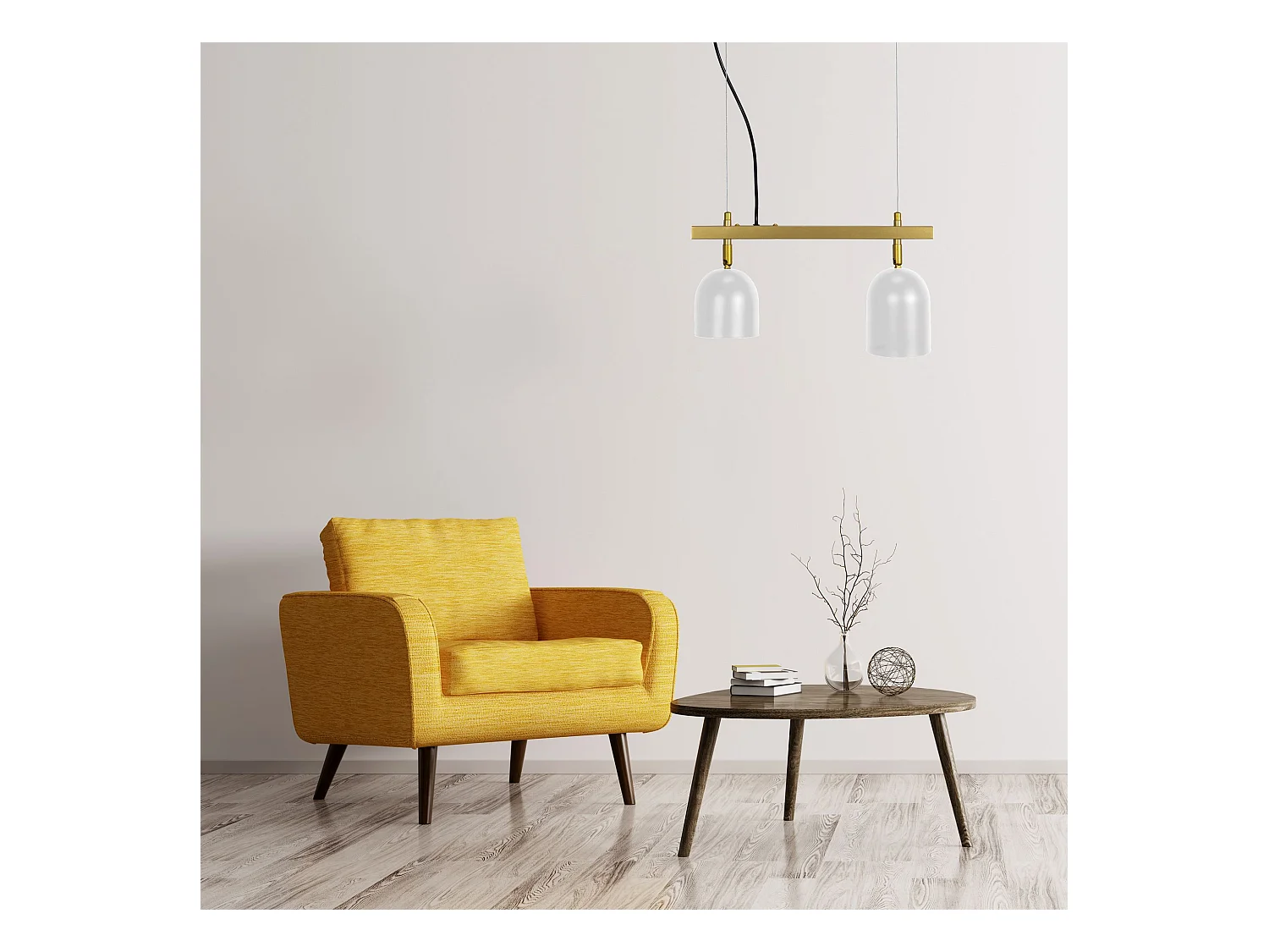 Lampe Suspendue Toolight App1032-2Cp White