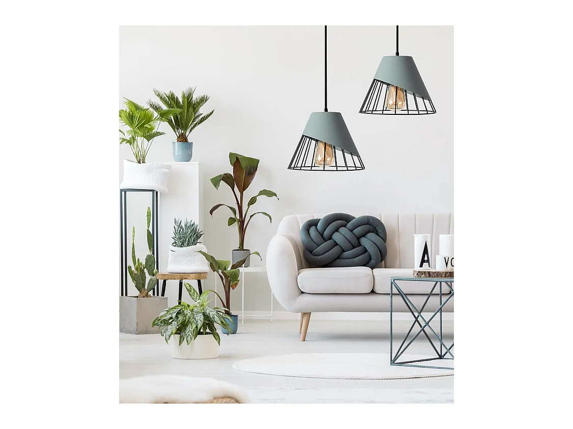 Hanglamp Toolight App229-1Cp Grey Black