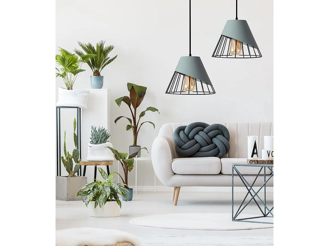 Lampada Toolight App229-1Cp Grey Black