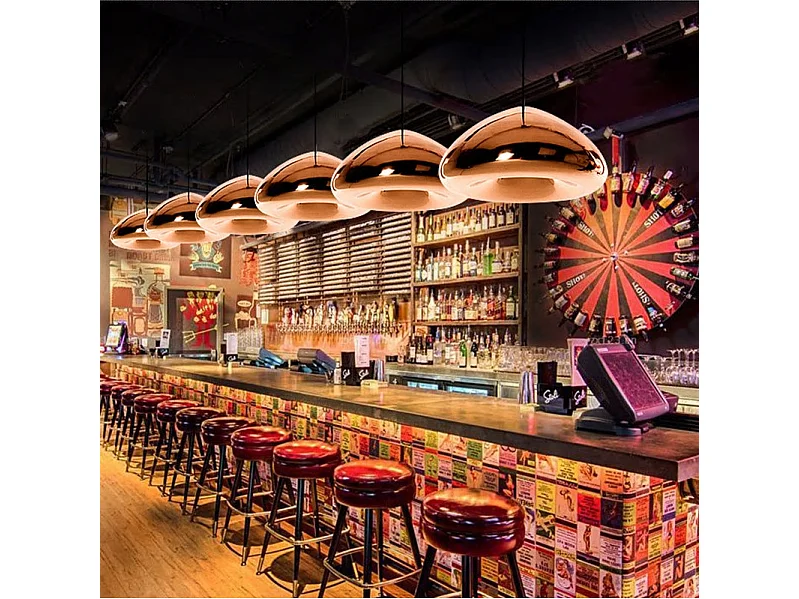 Lampe Suspendue Toolight App322-1Cp Chrome