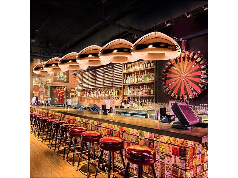 Lampe Suspendue Toolight App322-1Cp Chrome