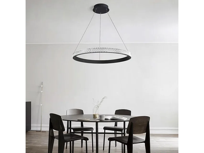 Lampe Suspendue Toolight Led App1512-Cp Black