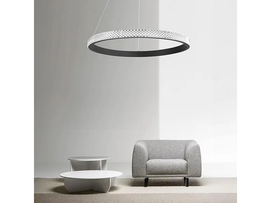 Lampe Suspendue Toolight Led App1512-Cp Black